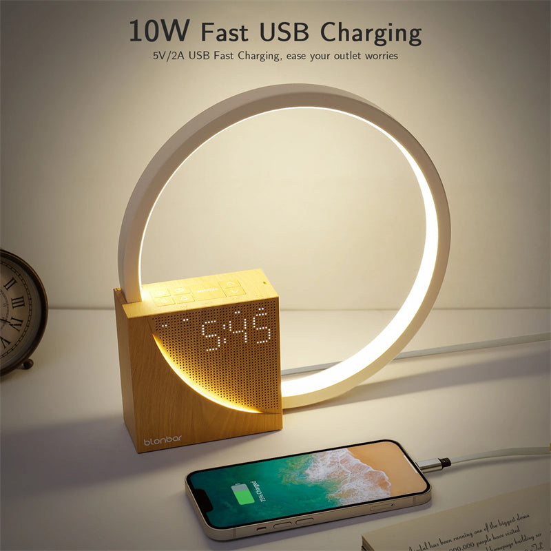 Touch Bedside Lamp with Natural Sounds