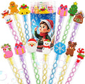 24-Pack Mini Christmas Bubble Wands