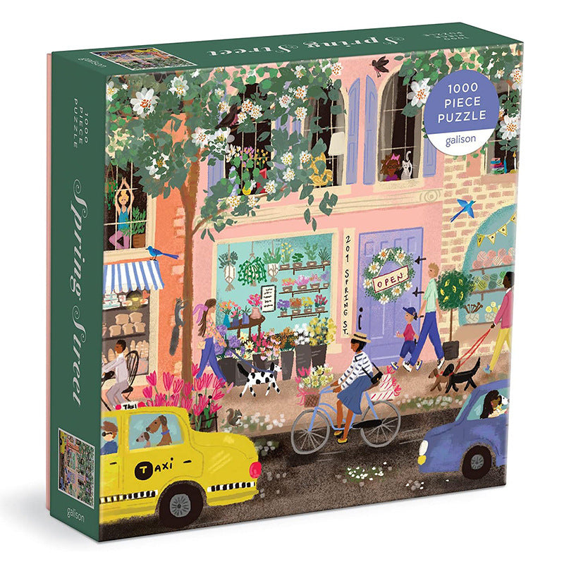 Spring Street Paper Jigsaw Puzzle