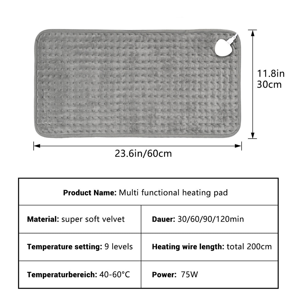 Therapeutic Electric Back Heat Pad Wrap
