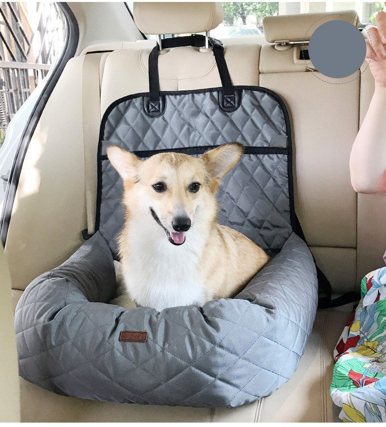 2-in-1 Folding Pet Car Seat Pad
