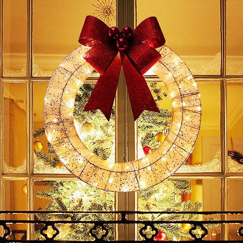 LED Light-Up Christmas Garland (50 cm)
