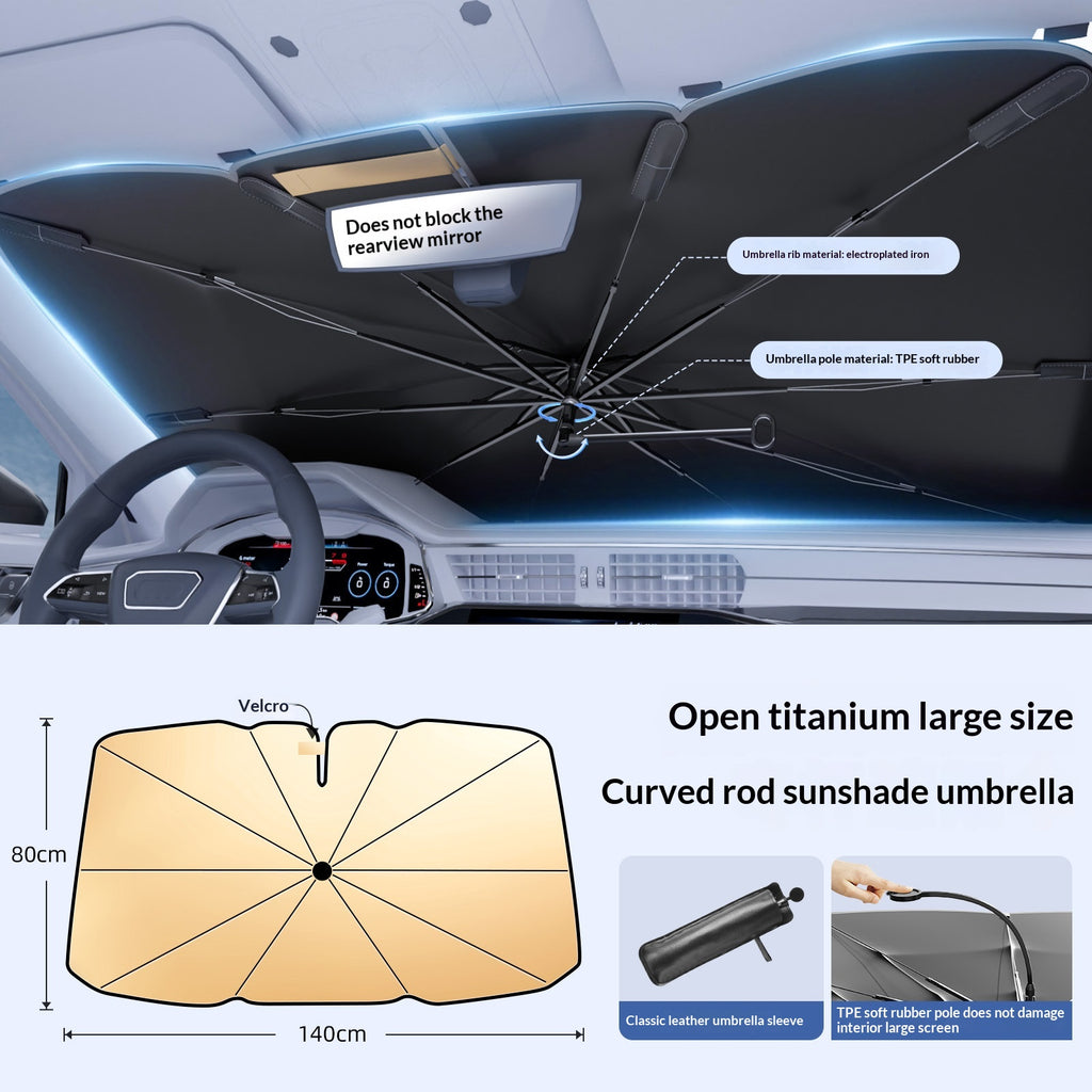 Summer Car Front Windshield Sunshade