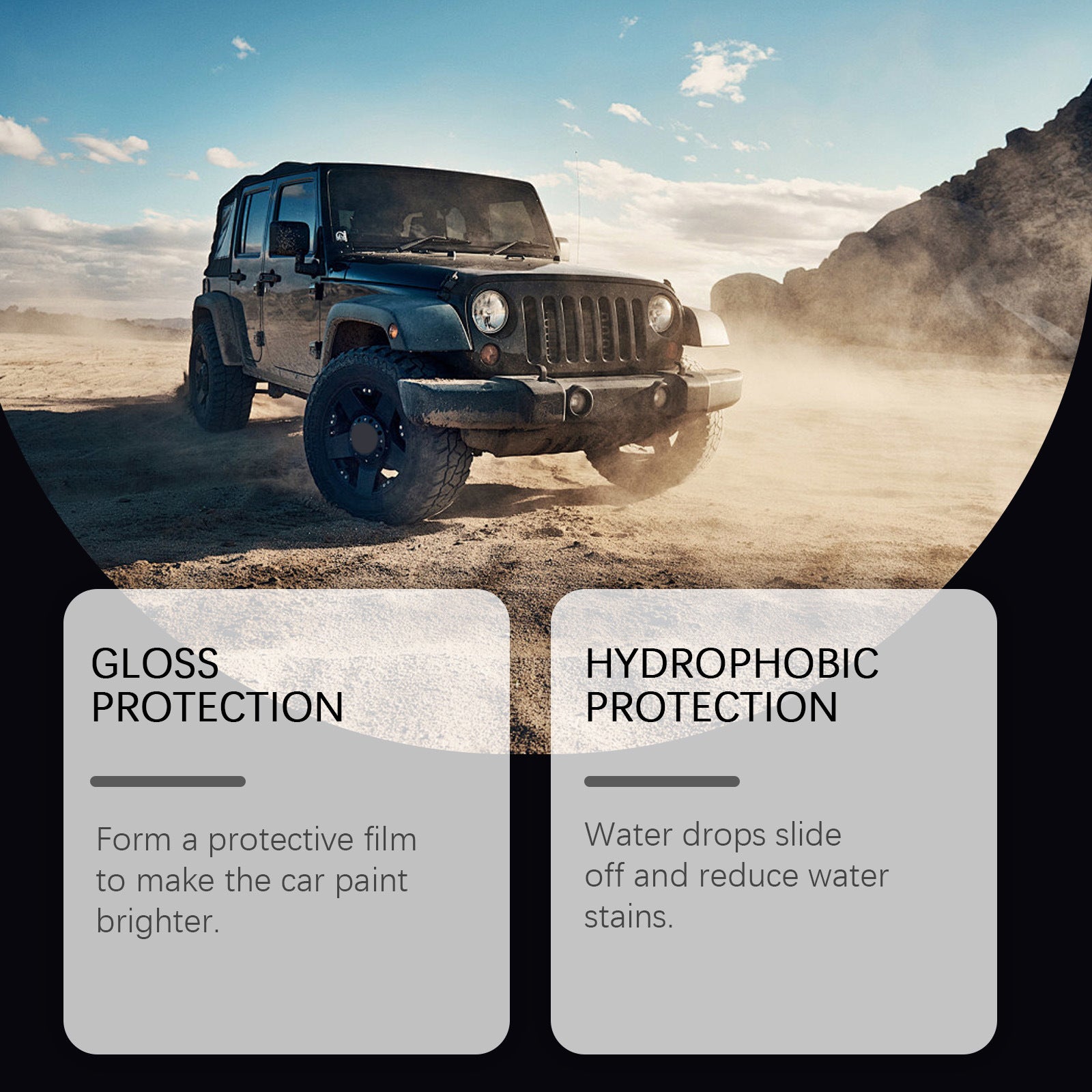 Cross-border HOMONTH Automotive Coating Spray, Car Paint Coating Agent, Car Wax, Polishing, Maintenance, Stain Resistance, Dirt Protection Wax