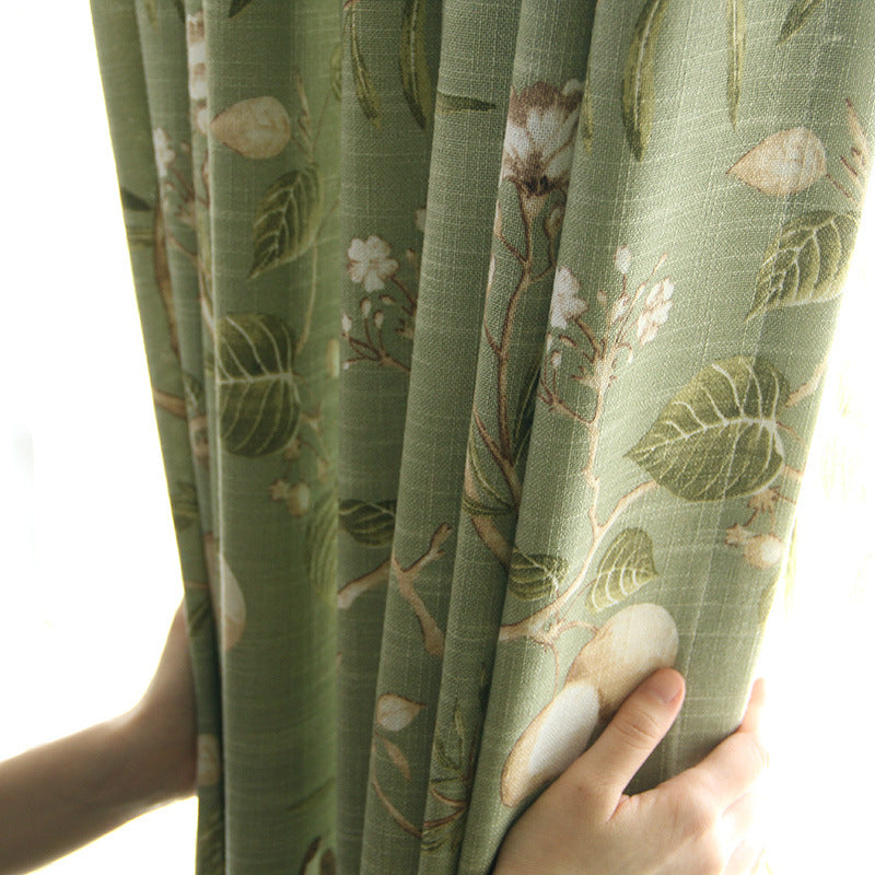 American Country Rustic Style Curtains
