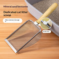 Stainless Steel Fine-Mesh Cat Litter Scoop
