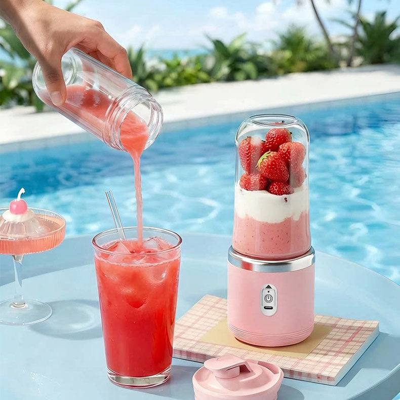 500ml Electric Juice Maker Portable Blender Smoothie Mini Juicer Fruit Machine