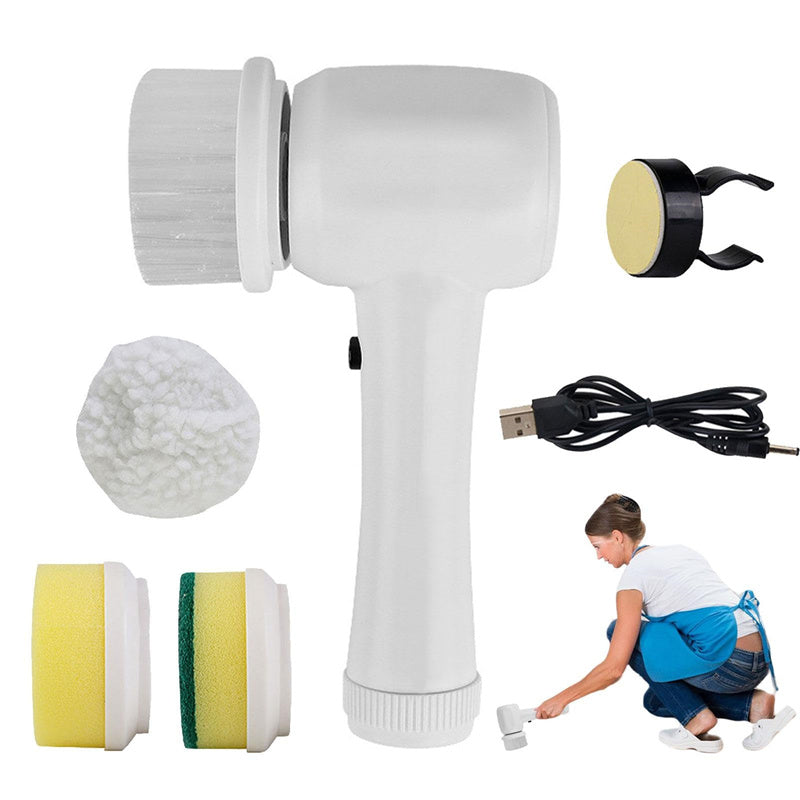 4-in-1 Electric Spin Scrubber