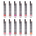 12 Color Lip Liner Pencil Set, High Pigmented Natural Lip Makeup