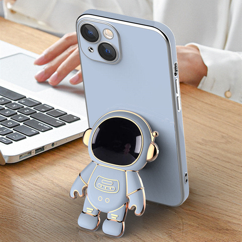 3D Astronaut Shockproof Phone Case with Stand