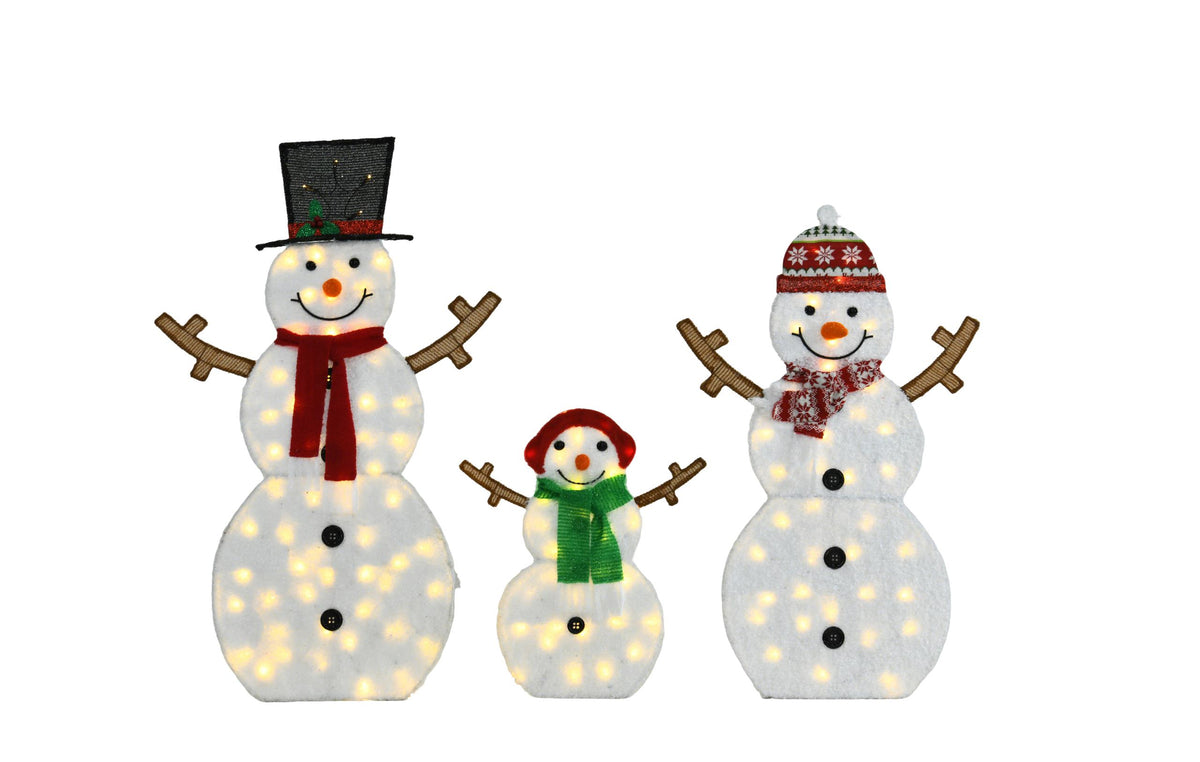 Cute Snowman-Shaped Lights