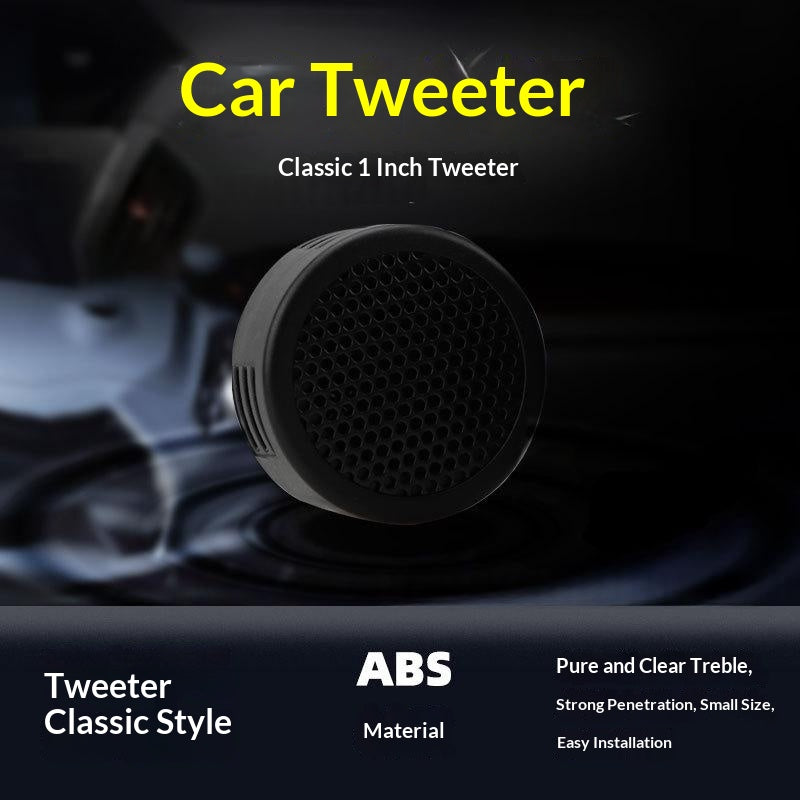 Car Audio Tweeter Speaker High Fidelity Compact