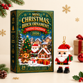 24-Grid Christmas Countdown Building Block Toy