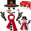 16 Pcs Snowman Christmas Decorations For Outdoor Winter 16 Pcs