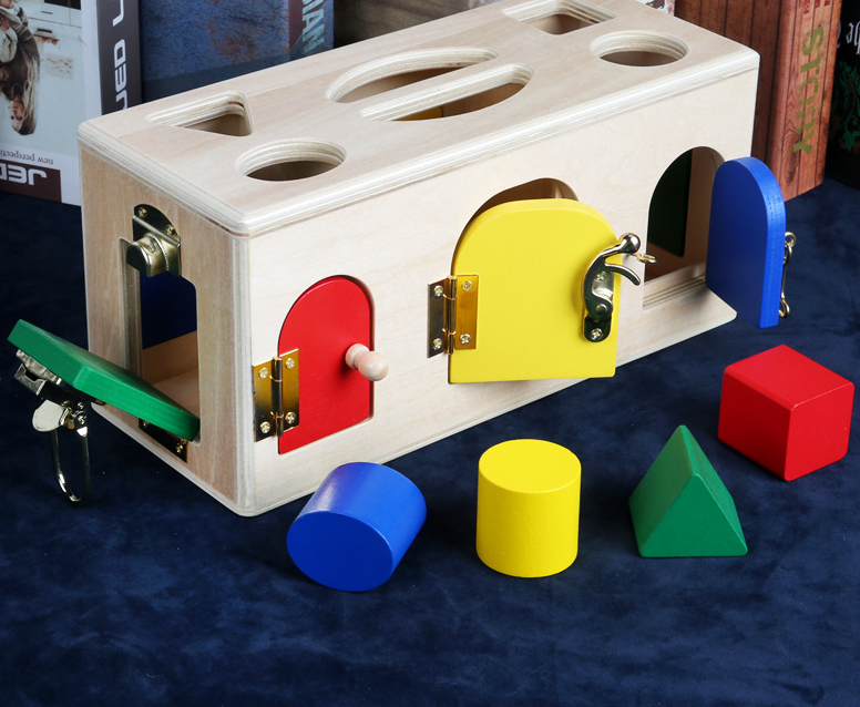 Montessori Latch Busy Board Toy