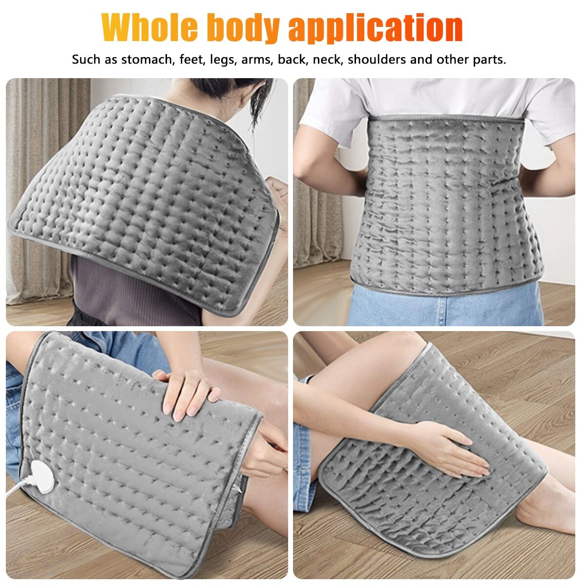 Therapeutic Electric Back Heat Pad Wrap