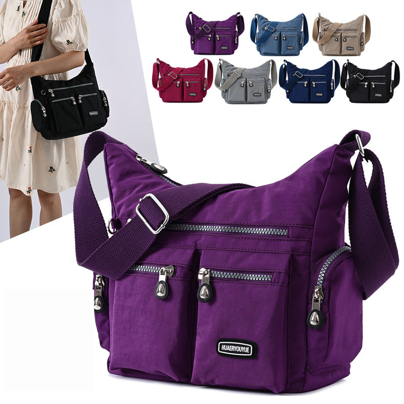 Women's Waterproof Multi-Pocket Crossbody Bag