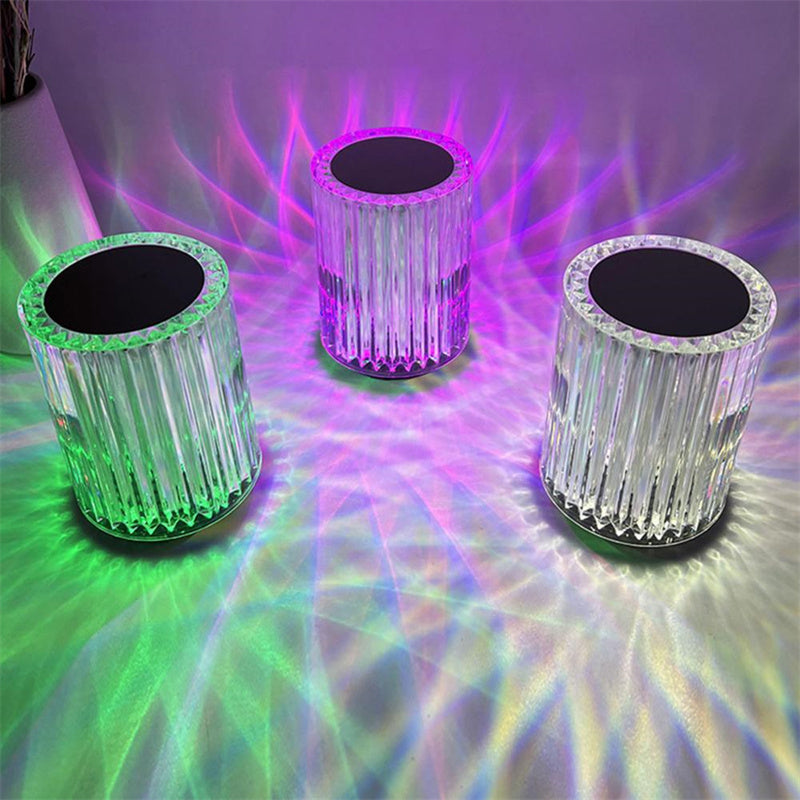 Crystal Line LED Night Lamp
