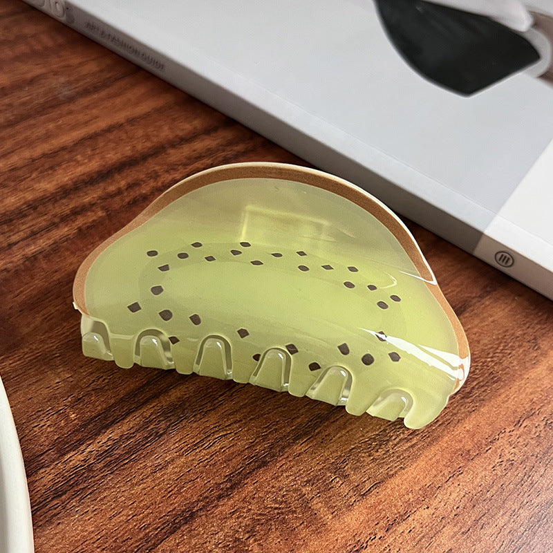 Summer Acrylic Fruit Hair Claw Clip for Women