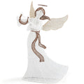 Lighted Christmas Angel with Moving Wings - 3.6 ft, 102 Warm White