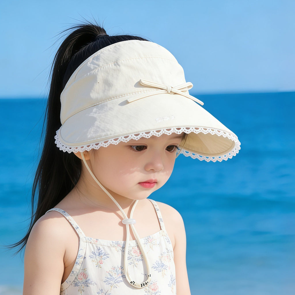 Lace Wide-Brim Sun Hat