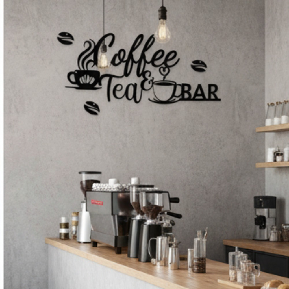 Vintage Metal Coffee Sign