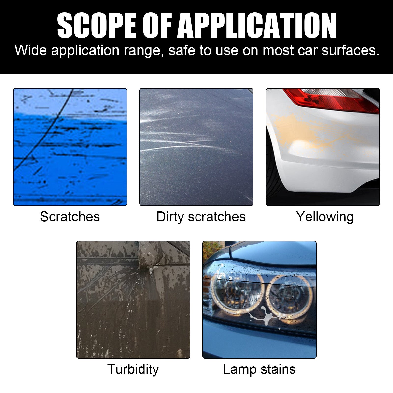 Homonth Cross-border Car Scratch Repair Paste, Deep Repair And Polishing Paste For Car Paint Scratches.