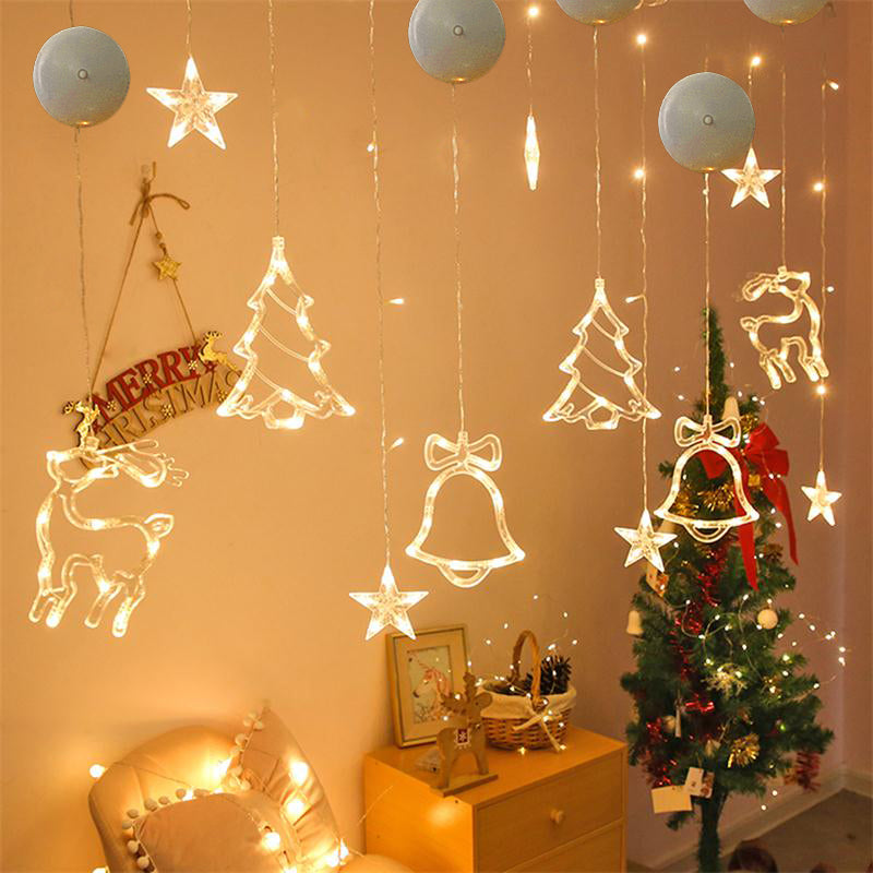 Christmas LED Suction Cup Window Lights