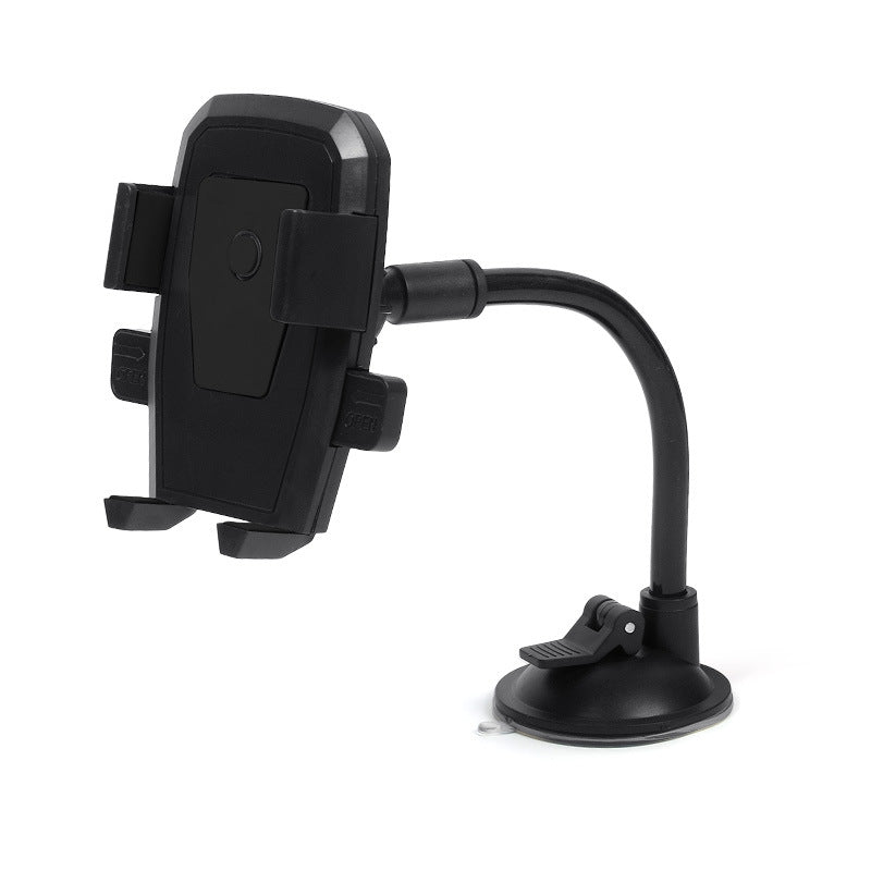 Windshield Hose Style Car Phone Holder Suction Cup Mount Center Console Phone Bracketwholesale