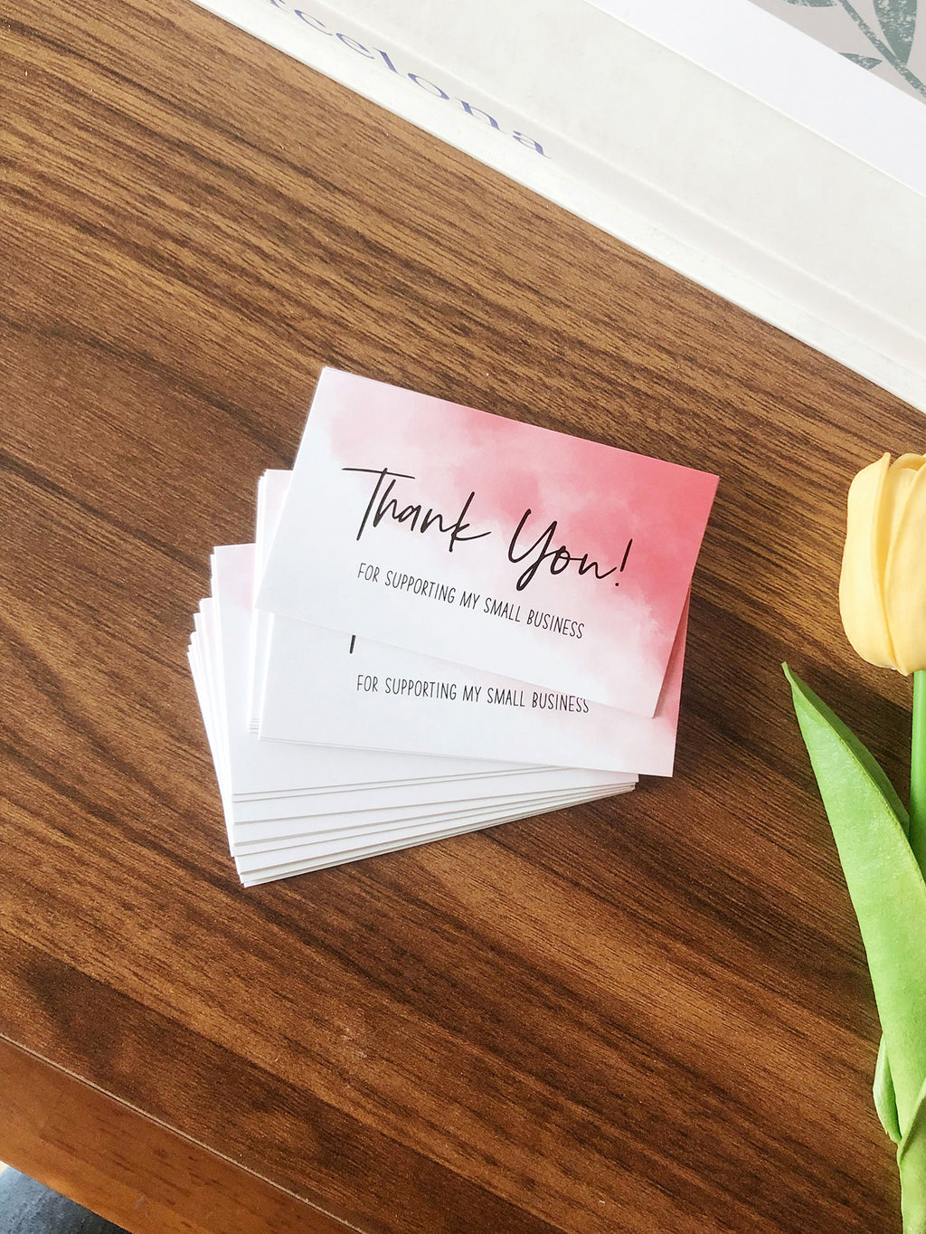 Thank-you Card Gift Present Holiday Greeting Card Wedding Business Party Invitation