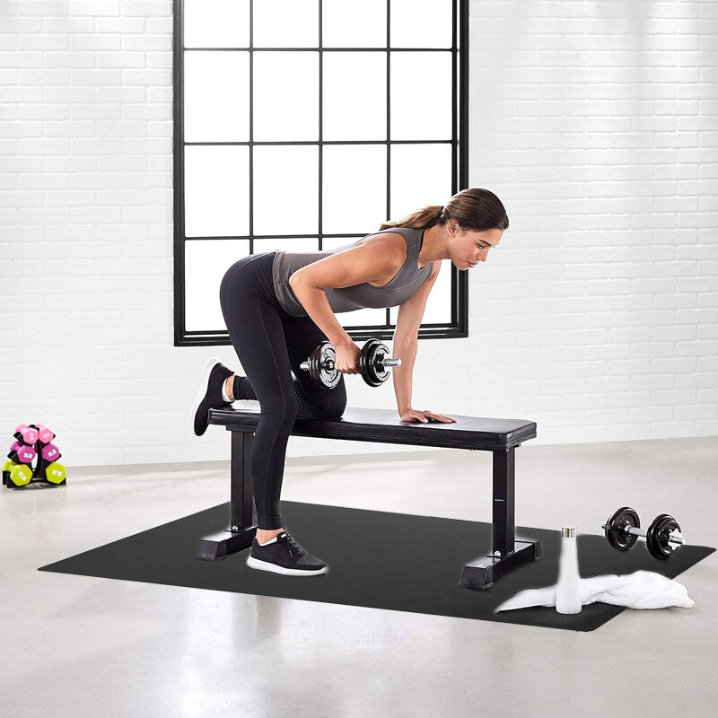 Treadmill Pad Exercise Equipment Mat NBR Floor Protector For Gym Home Fitness