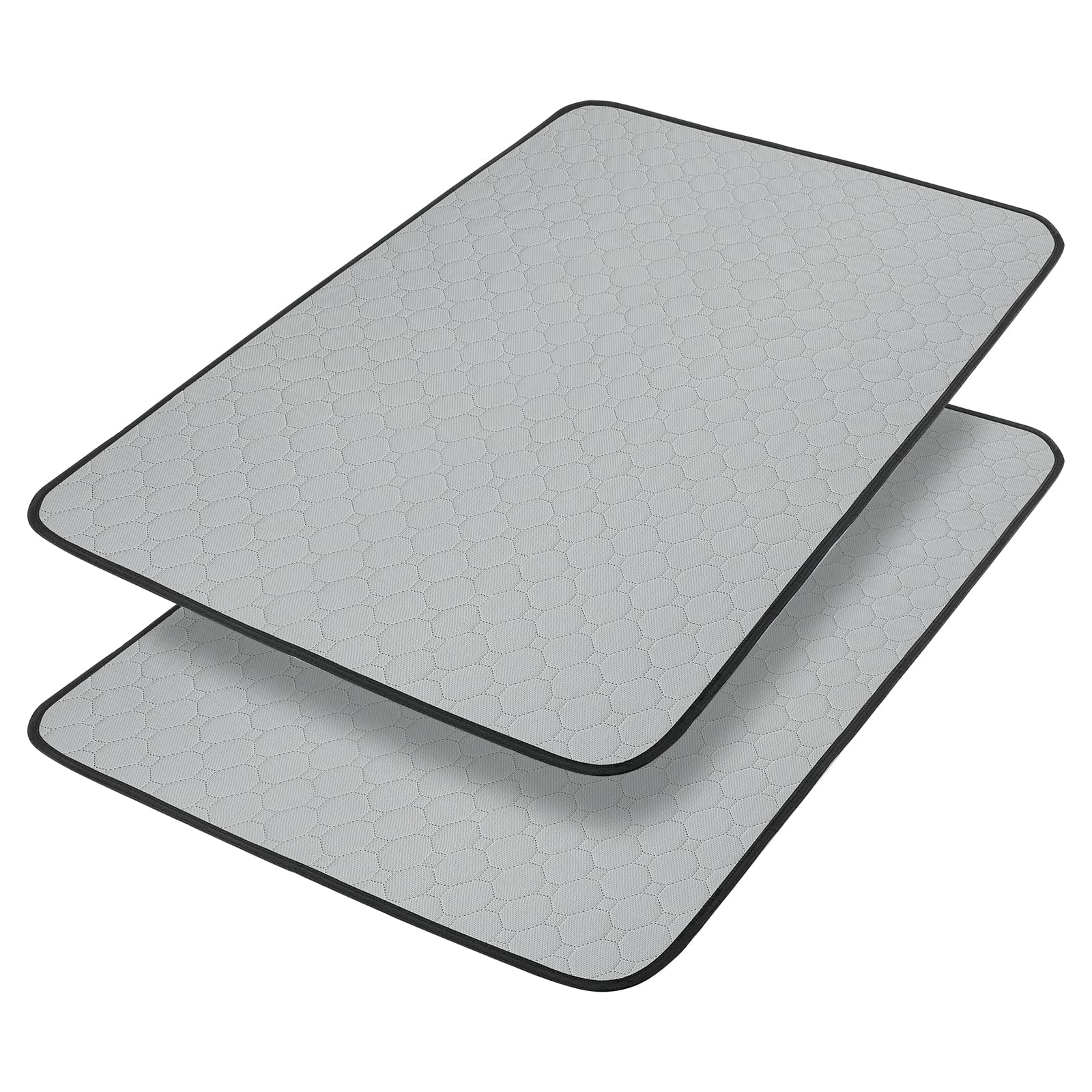 Washable Dog Urine Pad, Waterproof Toilet Training Mat For Dogs, 89.5 X 59.2 Cm - 34.5 In X 23 In, Washable Urine Pad Non-Slip Diaper Pad, For Puppies And Cats, 2 Packs