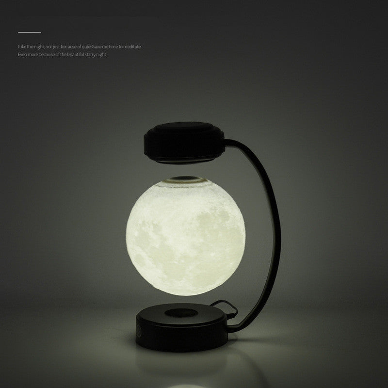 Levitating 3D Moon Lamp, US Plug