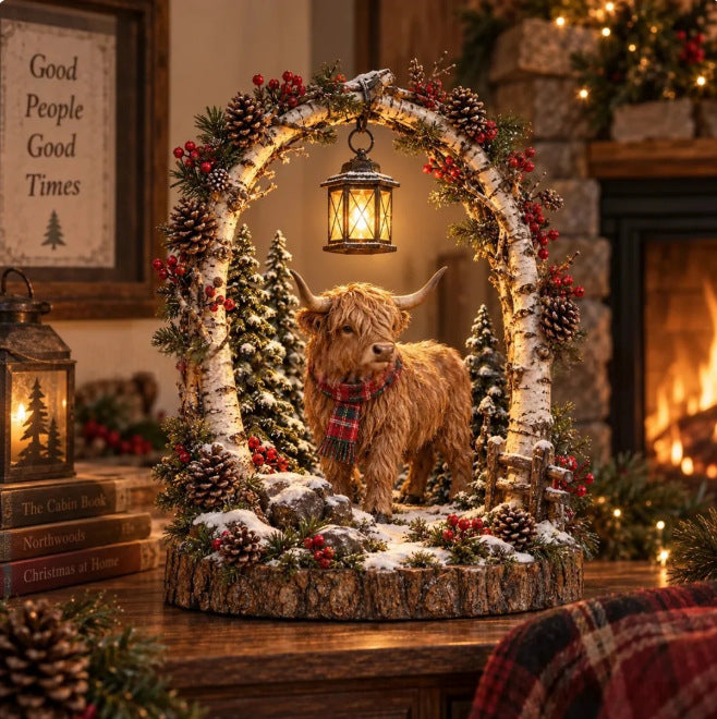 Christmas Forest Desk Ornament