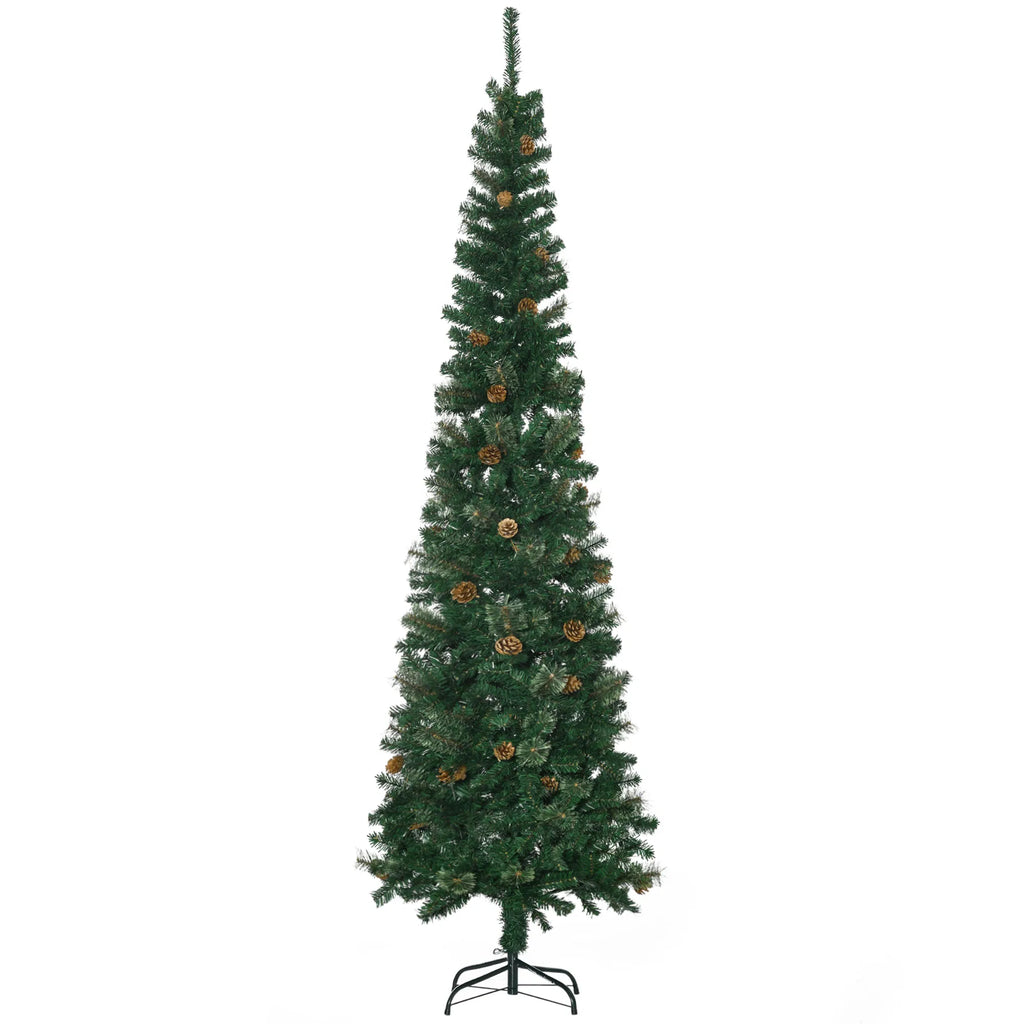 7.5 Foot Pencil Artificial Christmas Tree