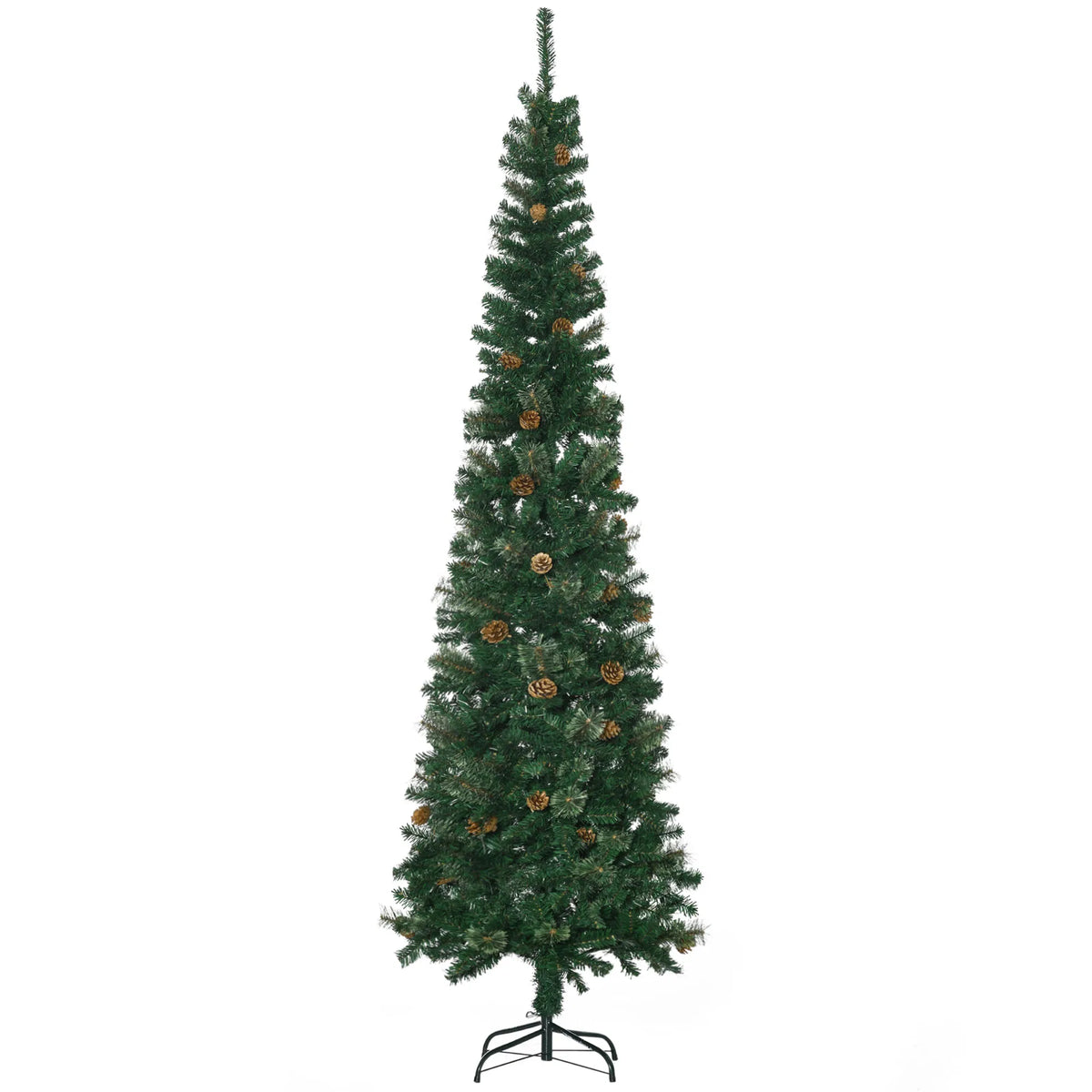 7.5 Foot Pencil Artificial Christmas Tree