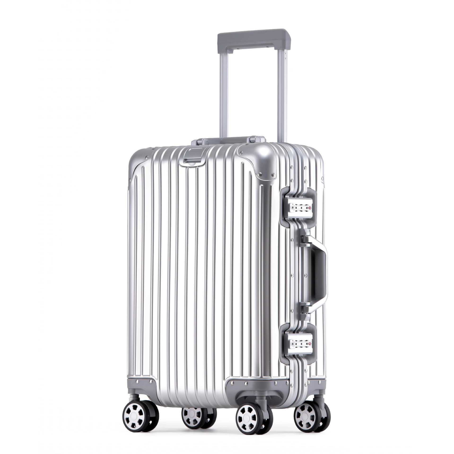 Drop-Resistant All-Aluminum-Magnesium Alloy Luggage For Travel