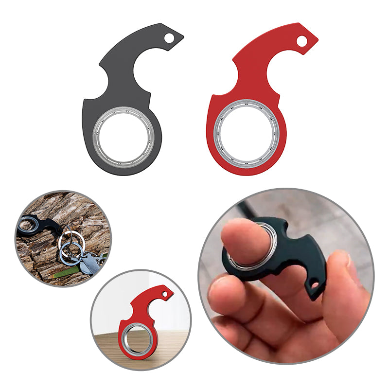 Fidget Spinner Keychain Toy