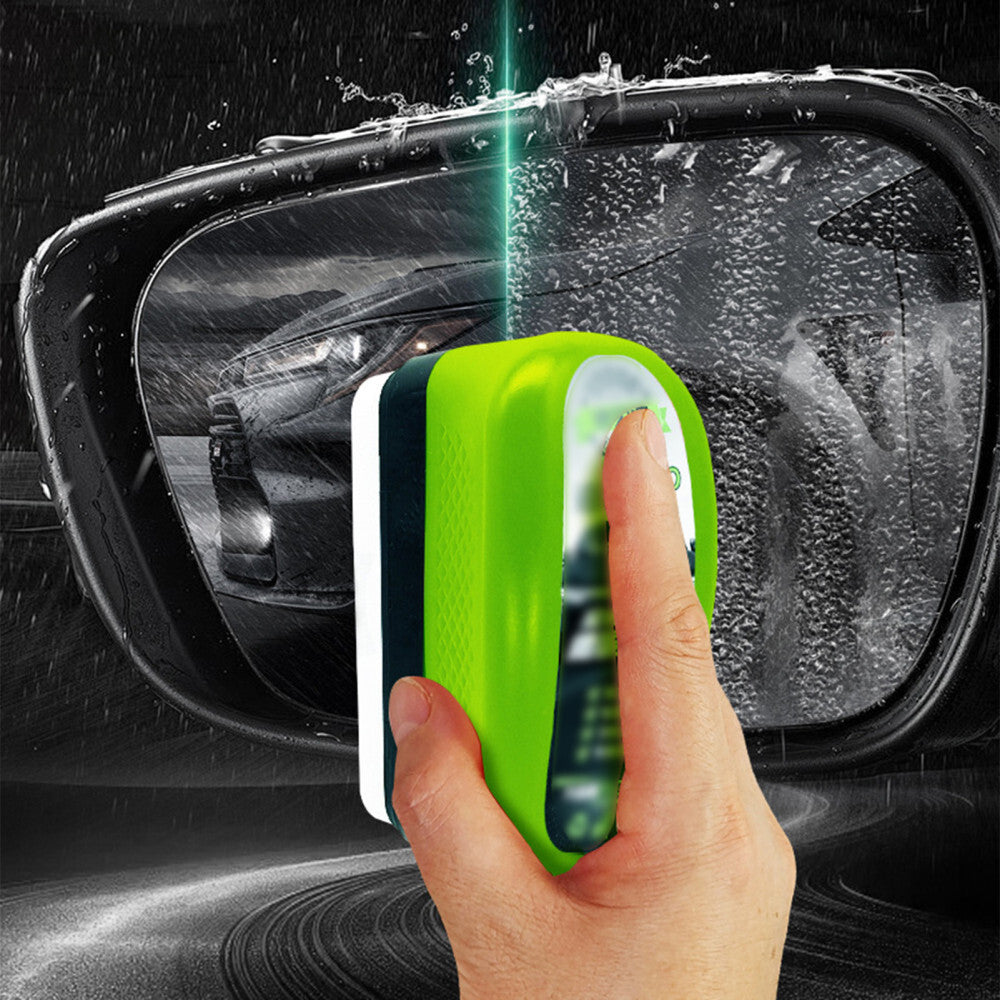 3Pcs Glass Cleaning Wipe Brsuh, Cleaning Brush, Car Windshield Oil Film Cleaner