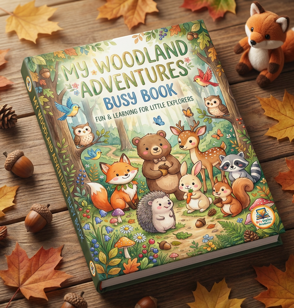 My Woodland Adventure Busy Book