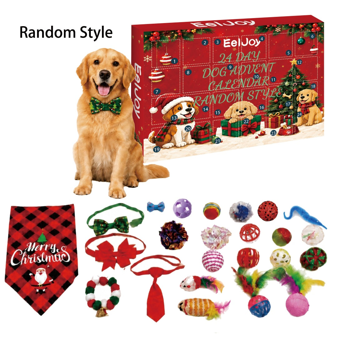 24-Day Dog Christmas Countdown Calendar