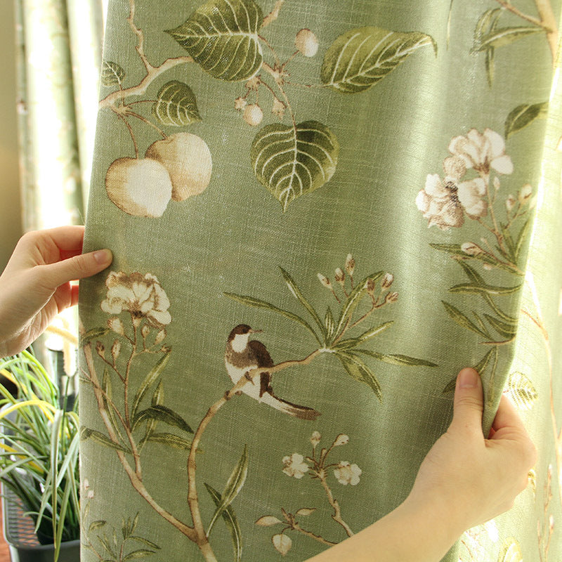 American Country Rustic Style Curtains