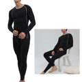 Men's Slim-Fit Thermal Underwear Set