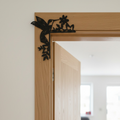 Metal Hummingbird Frame Corner Decor
