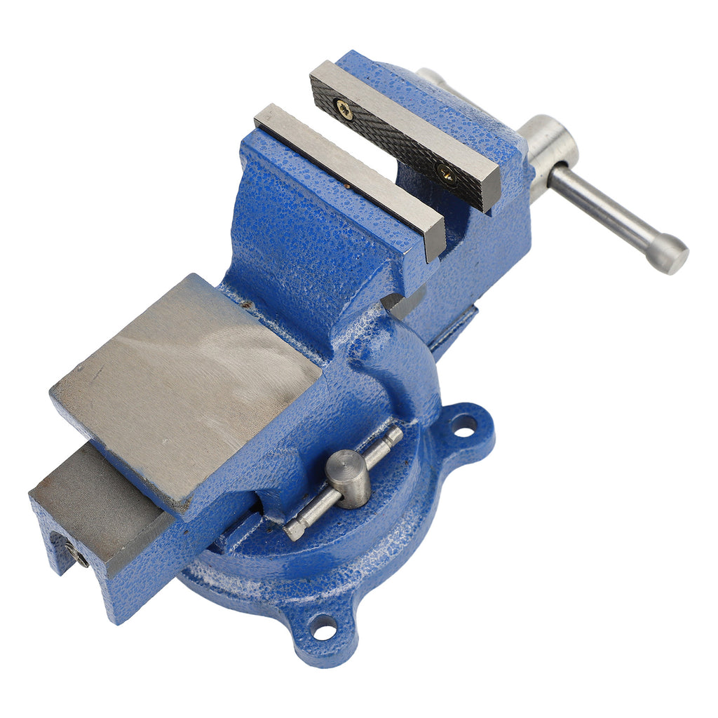 Bench Vise 3 Inch 360 Degree Swivel Base Secure Grip Carbon Steel