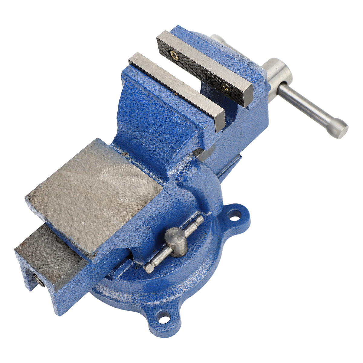 Bench Vise 3 Inch 360 Degree Swivel Base Secure Grip Carbon Steel