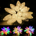 20 LED 41 FT Christmas String Lights Oversize Pinecone For Xmas Decor