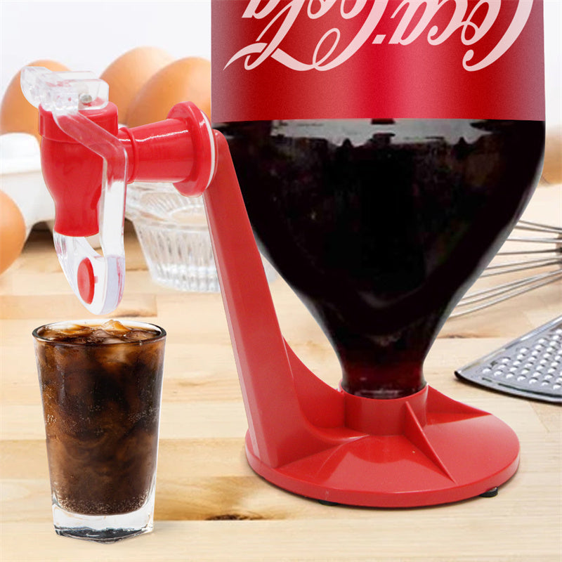 Upside-Down Soda Dispenser Bottle