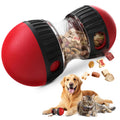 Dog Puzzle Toy, Adjustable Treat Dispensing Ball Food Dispenser Tough Slow Feeder Puppy Enrichment Training Toy Pet Interactive Chase Toys For Small Medium Large Dogs