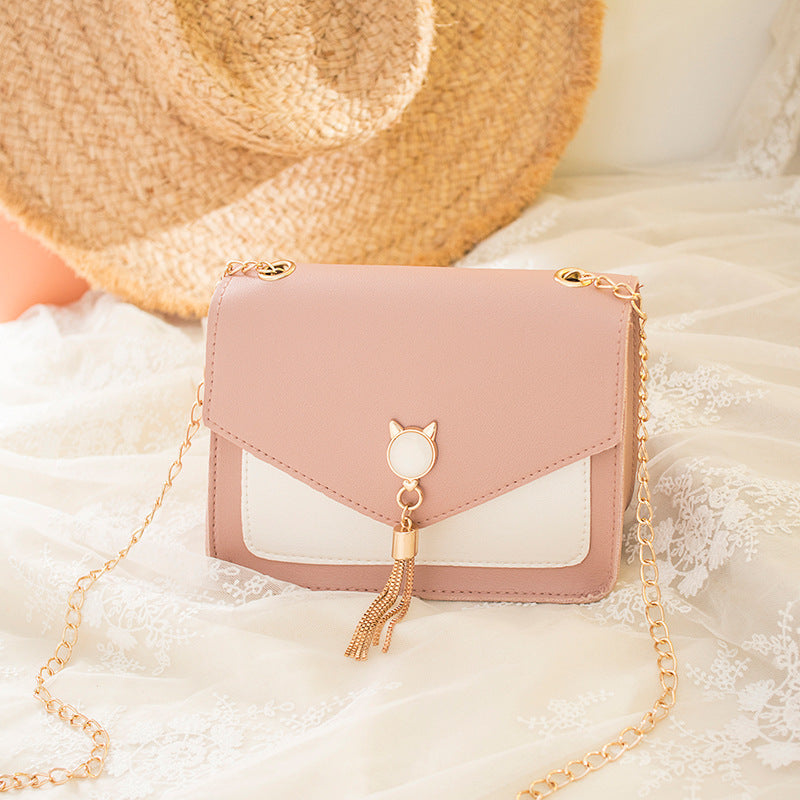 Cat Tassel Mini Crossbody Bag